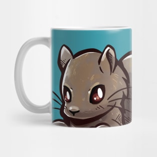 Pocket Cute Grey Squirrel Mug